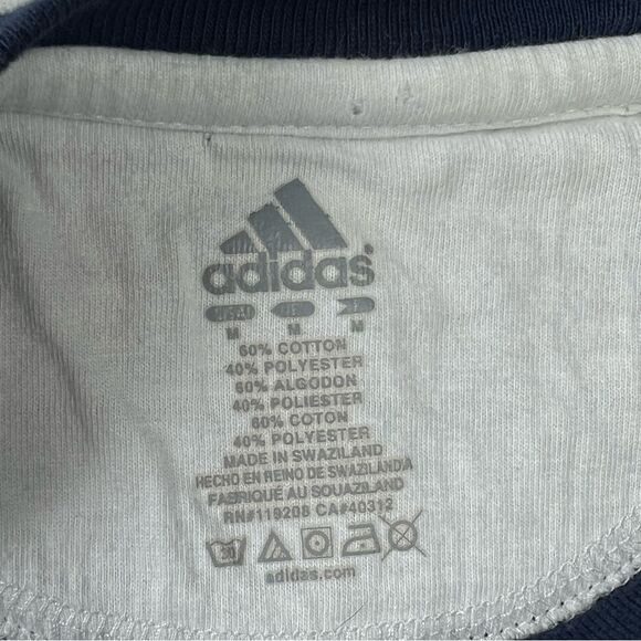 Adidas Mens Real Salt Lake Soccer Climalite Ultimate Tee Medium Long Sleeve Blue - Picture 9 of 12